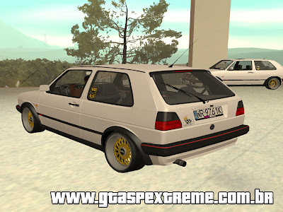 Vw Golf Mk2 German Look para GTA San Andreas